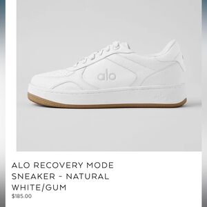 ALO RECOVERY MODE SNEAKER - NATURAL WHITE/GUM